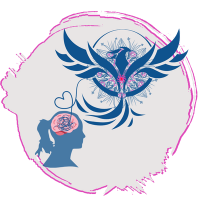 Logo Mentalidad Autosanadora con borde morado